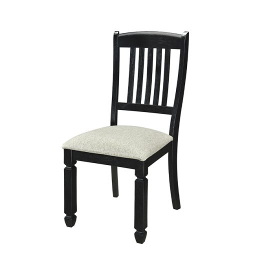 Comedor Vermont Old Black + 6 Sillas Msa - Imagen 2