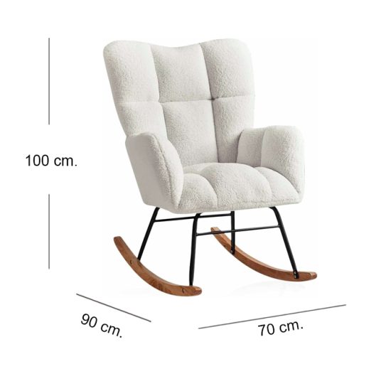 Mecedora White Strong  Msa - Imagen 4