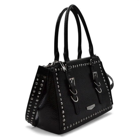 Cartera Grande Aushan Black Ellus - Imagen 2