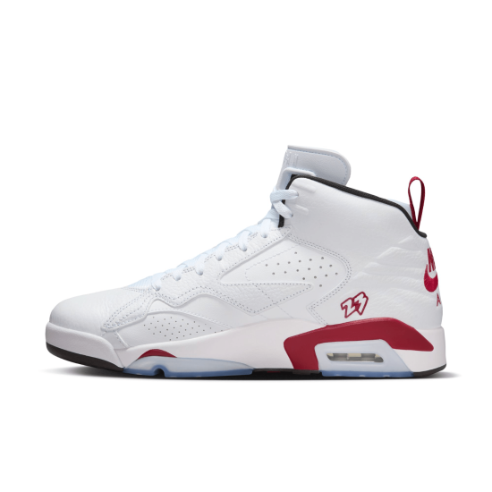 Zapatilla Hombre White / Varsity Red MVP Jordan Nike - Imagen 5