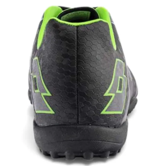 Zapatillas Baby Fútbol Juvenil Lotto Maestro TF Negro/Verde - Imagen 3