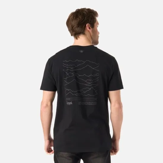 Polera Hombre Mountain Vibes T-Shirt Negro Lippi - Imagen 3