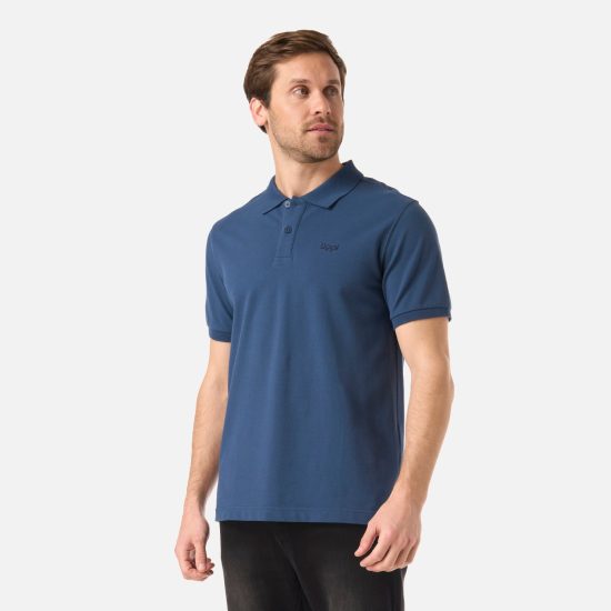 Polera Hombre M First Class Elastic Polo Azul Oscuro Lippi - Imagen 5
