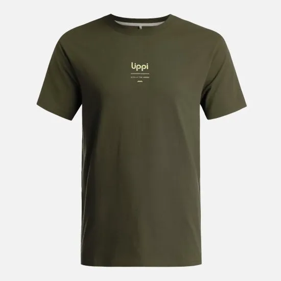 Polera Hombre Ulmo Point Sorona T-Shirt Verde Musgo Lippi - Imagen 6