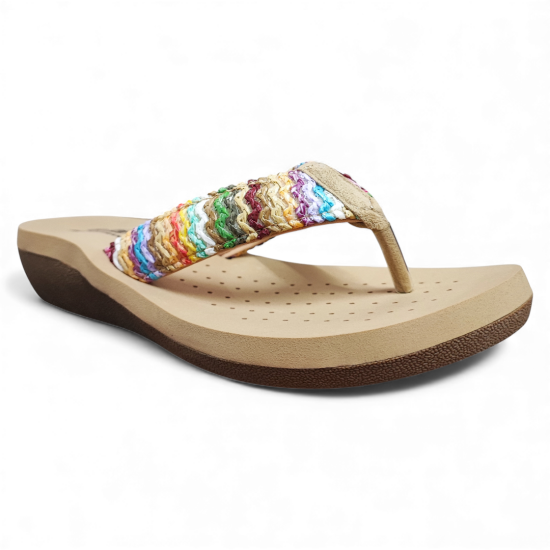 Sandalia Mujer Sintetico Multicolor Wave Bonny Franco - Imagen 2