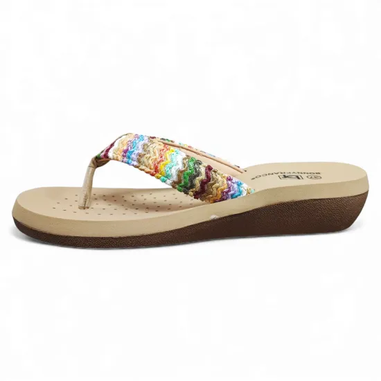 Sandalia Mujer Sintetico Multicolor Wave Bonny Franco - Imagen 3