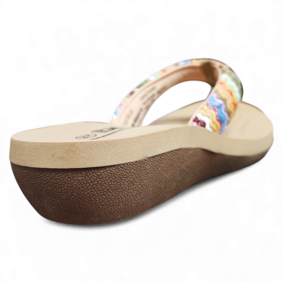 Sandalia Mujer Sintetico Multicolor Wave Bonny Franco - Imagen 4