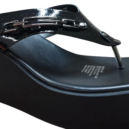 Sandalia Mujer Sintetico Negro Eclipse Bonny Franco - Imagen 5