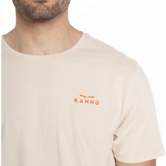 Polera Hombre Manga Corta Jersey Lifestyle Beige Kannu - Imagen 3