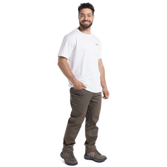 Polera Hombre Mini Logo Algodon Blanco Kannu - Imagen 4