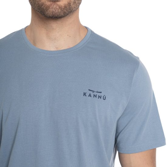 Polera Hombre Manga Corta Jersey Lifestyle Celeste Kannu - Imagen 4