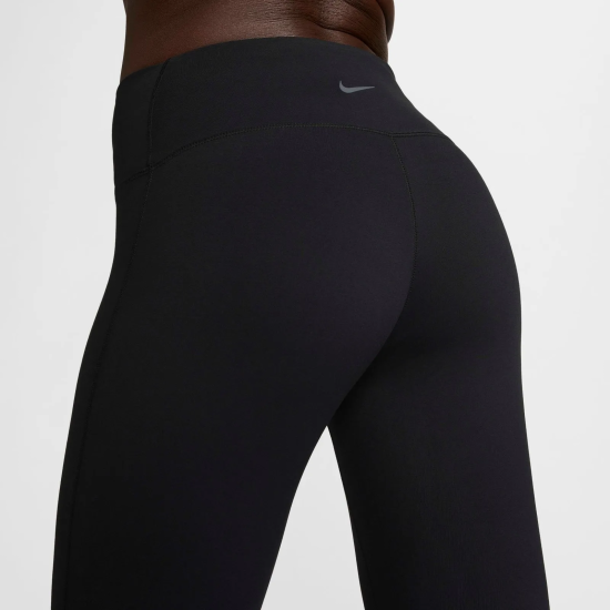 Calza Nike One Seamless Front Negro - Imagen 6