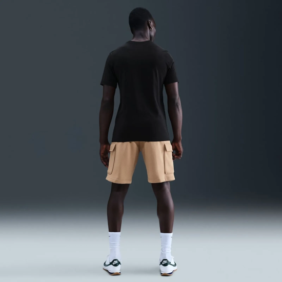 Polera Nike Sportswear Club Negro Nike - Imagen 5