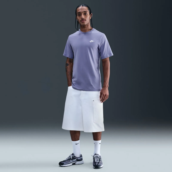 Polera Nike Sportswear Club Lila Nike - Imagen 4