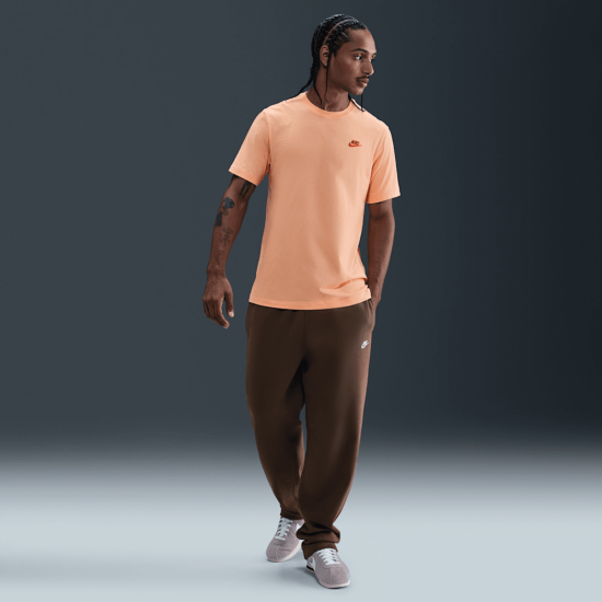 Polera Nike Sportswear Club naranjo Nike - Imagen 4