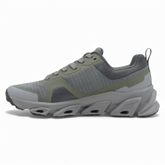 Zapatilla Trail Running Hombre Novara Gris Lotto - Imagen 2