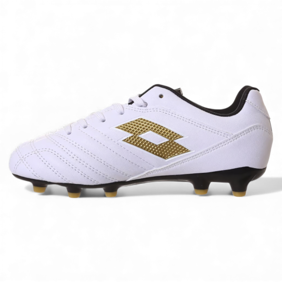 Zapato Futbol Juvenil Lotto Stadio 705 JR Blanco - Imagen 2