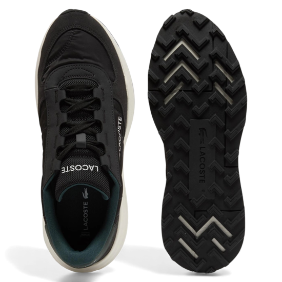 Zapatilla Hombre Elite Active Evo 225 Negra Lacoste - Imagen 3