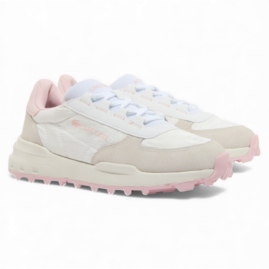 Zapatilla Mujer Elite Active Evo 225 Rosa Beige Lacoste - Imagen 2