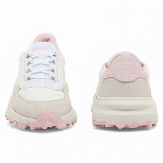 Zapatilla Mujer Elite Active Evo 225 Rosa Beige Lacoste - Imagen 4