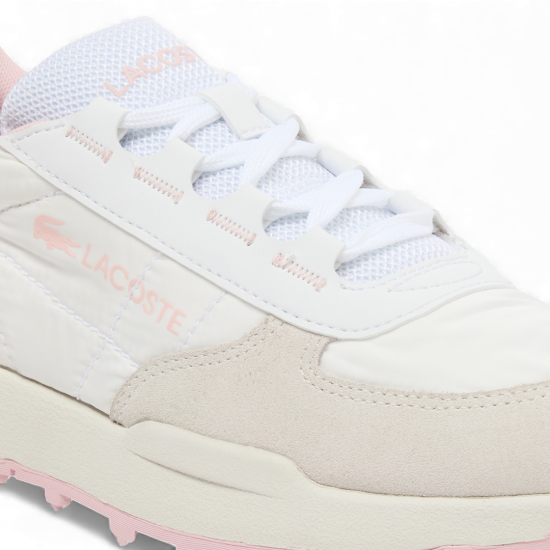 Zapatilla Mujer Elite Active Evo 225 Rosa Beige Lacoste - Imagen 6