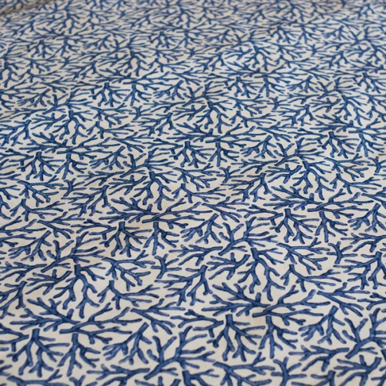 MANTEL 157X227 CM CORALLIUM AZUL DECOEXPRESS - Imagen 2