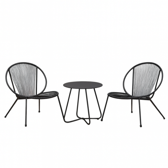 Juego de Terraza 3 Piezas Acapulco El Container - Imagen 2