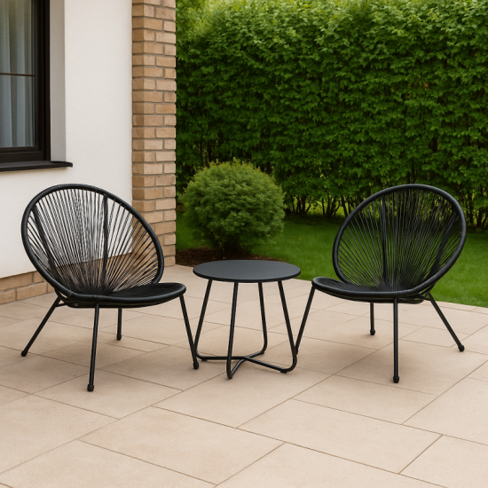 Juego de Terraza 3 Piezas Acapulco El Container - Imagen 4