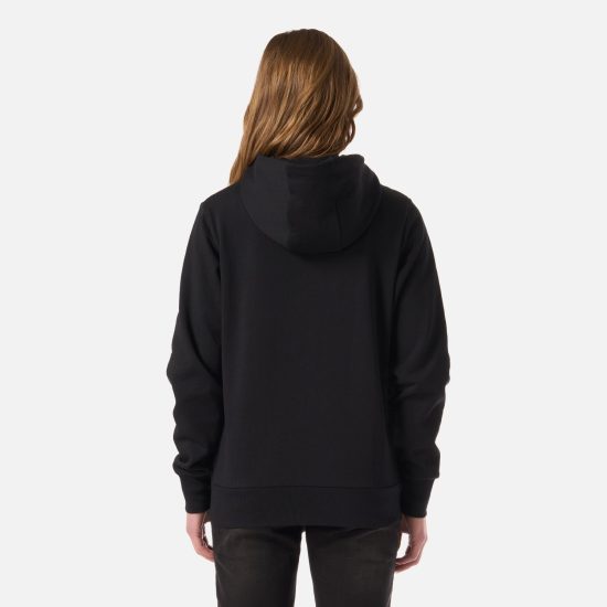 Poleron Mujer Ulmo Full Zip Hoody Sweatshirt Negro Lippi - Imagen 5