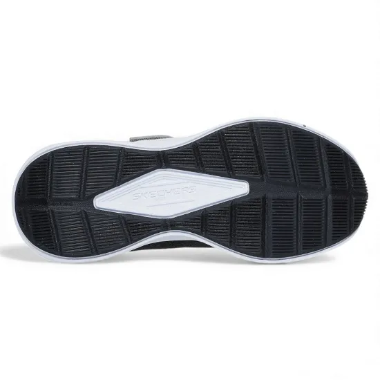 Zapatilla Niño Microspec Tread Bksr Skechers - Imagen 3