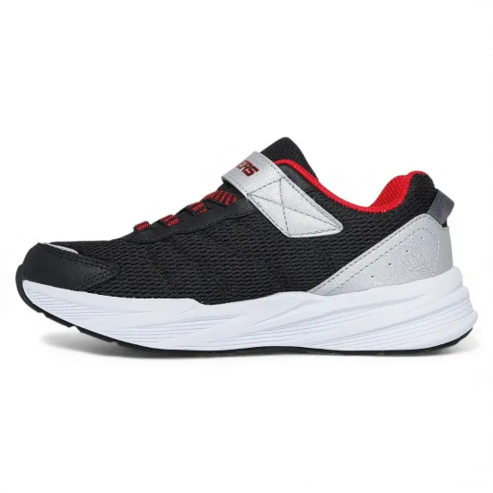 Zapatilla Niño Microspec Tread Bksr Skechers - Imagen 4