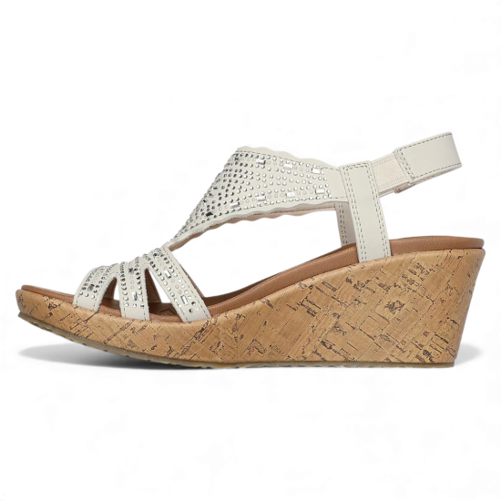 Sandalia Mujer Beverlee Dazzling Charm Ofwt Skechers - Imagen 5