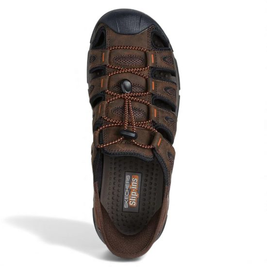 Sandalia Hombre Tresmen Norvick Café Skechers - Imagen 2