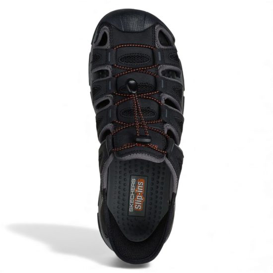 Sandalia Hombre Tresmen Norvick Negra Skechers - Imagen 3