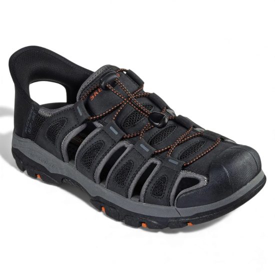 Sandalia Hombre Tresmen Norvick Negra Skechers - Imagen 5