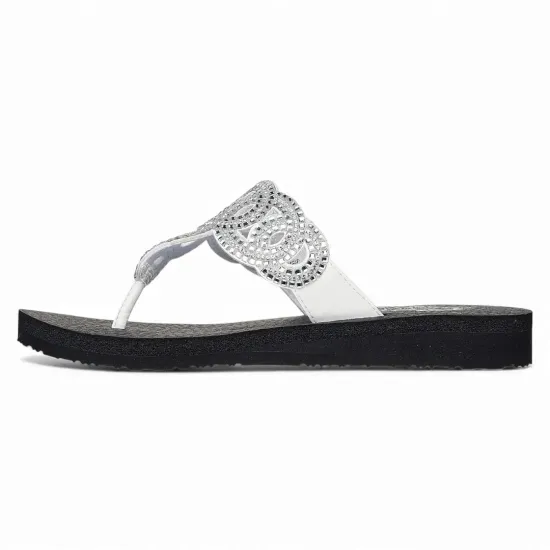 Sandalia Mujer Meditation Limitless Glamour Wht Skechers - Imagen 4