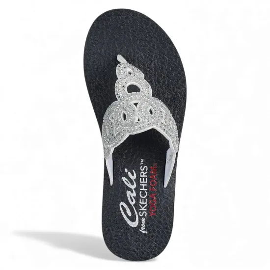 Sandalia Mujer Meditation Limitless Glamour Wht Skechers - Imagen 5