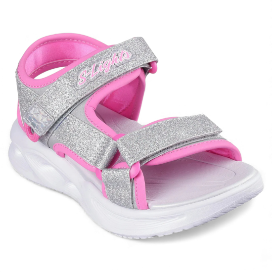 Sandalia Niña S Lights Sola Glow Skechers - Imagen 5
