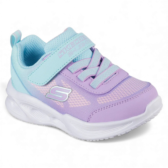 Zapatilla Niña S Lights Sola Glow Ombre Deluxe Tqlv Skechers - Imagen 5