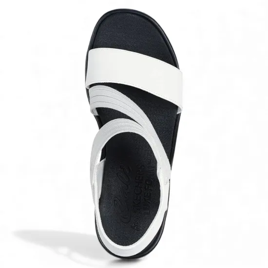 Sandalia Mujer Rumble On My Go To Wht Skechers - Imagen 2