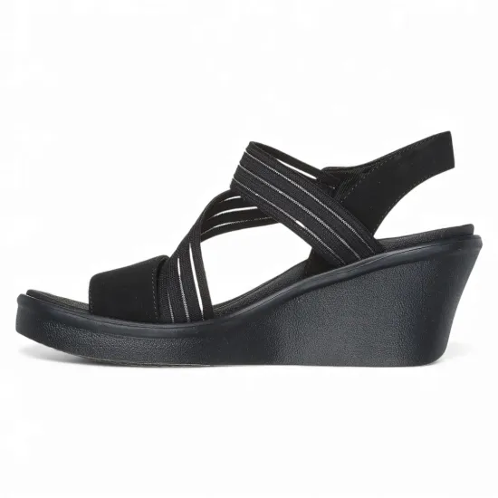 Sandalia Mujer Rumble On My Go To Bbk Skechers - Imagen 4