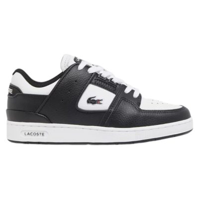 Zapatilla Mujer Court Cage 224 1 Negra Blanca Lacoste