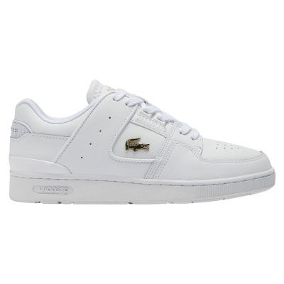 Zapatilla mujer Court Cage White Gold Lacoste
