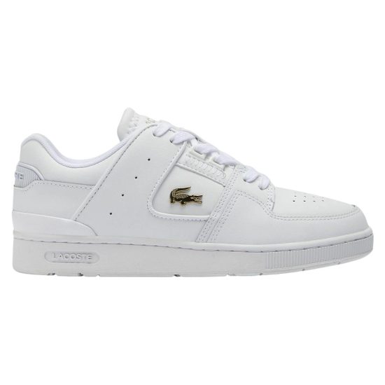 Zapatilla mujer Court Cage White Gold Lacoste