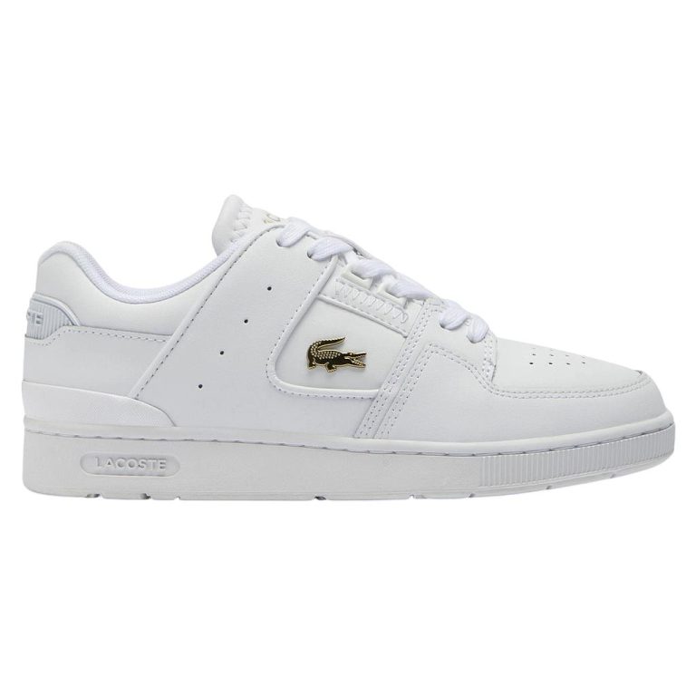 Zapatilla mujer Court Cage White Gold Lacoste