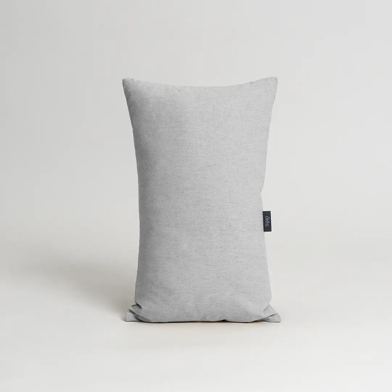 Cojín Lona Gris 50 x 30 cm Celta