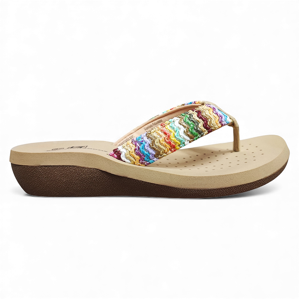 Sandalia Mujer Sintetico Multicolor Wave Bonny Franco
