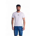 Polera Hombre Ellus Blanca Silicone Wash Back To The Legend