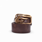 Cinturón Hebilla Cuadrada E smoke silver 2,3cm