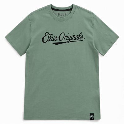 Polera Hombre Manga Corta Verde Ellus Originals